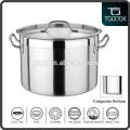 Hotel Restaurant Commercial Stainless Steel cooking pot, Stock Pot for Large Soup Boiler